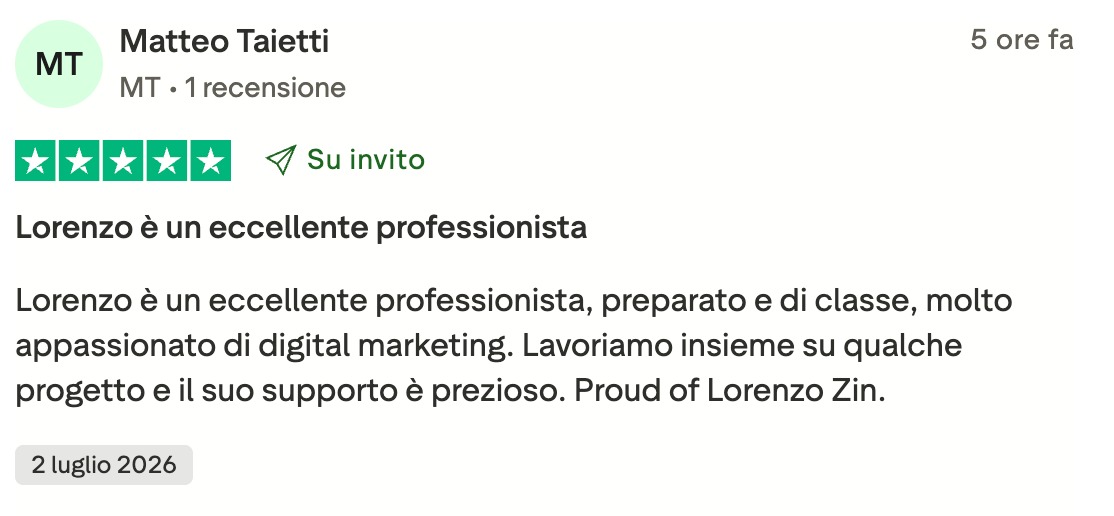 recensione lorenzo zin