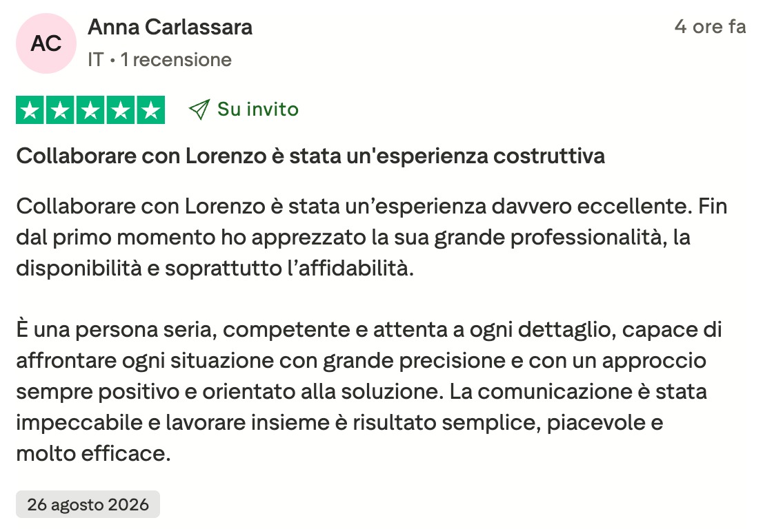 recensione lorenzo zin