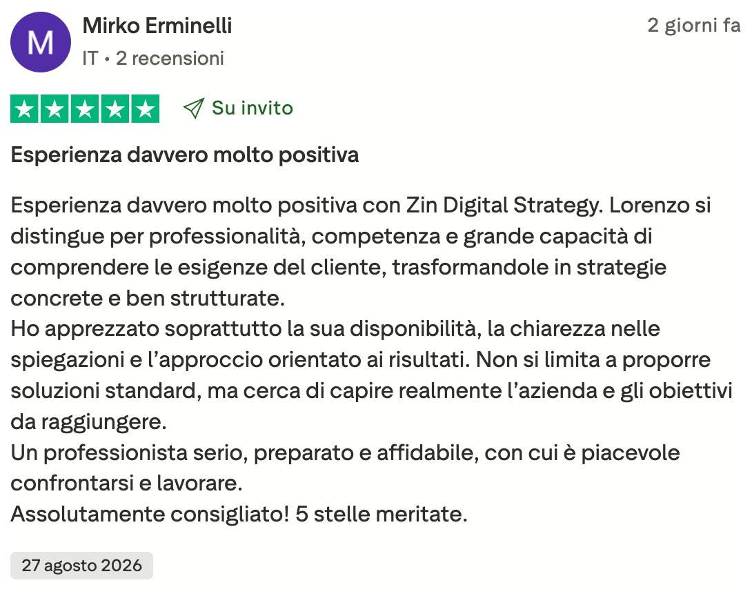 recensione lorenzo zin marketing